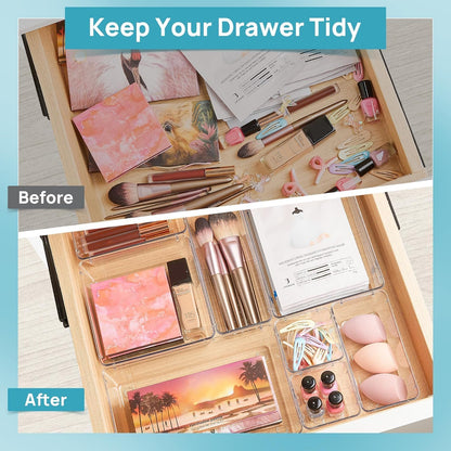 Vtopmart Drawer Organiser Set